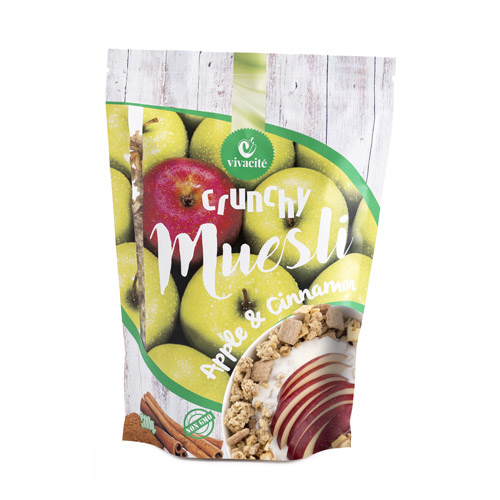 Crunchy Muesli with Apple and Cinnamon 500g